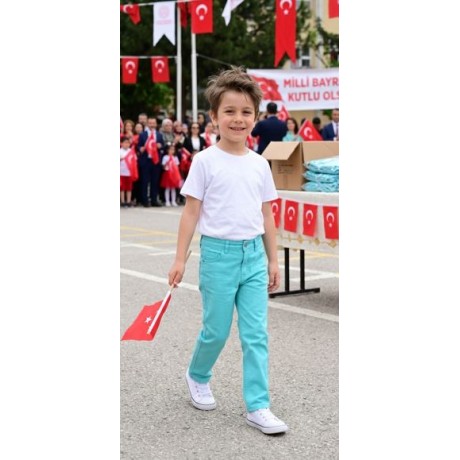 Mavi Pantolon - Çocuk
