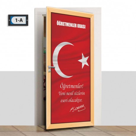 Kapı Giydirme - Öğretmenler Odası - K1002