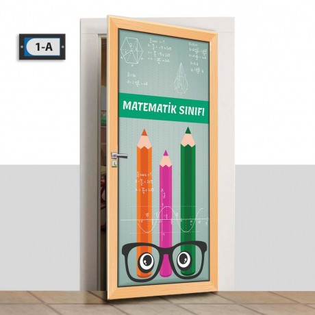 Kapı Giydirme - Matematik Sınıfı - K1140
