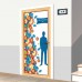Kapı Giydirme - Erkek Öğrenci Wc - K1157