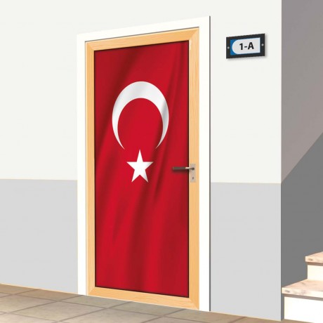 Kapı Giydirme - Türk Bayrağı - K1187