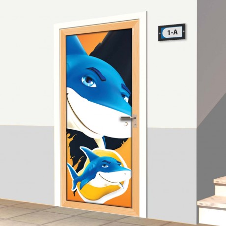 Kapı Giydirme - Köpek Balığı - K1210