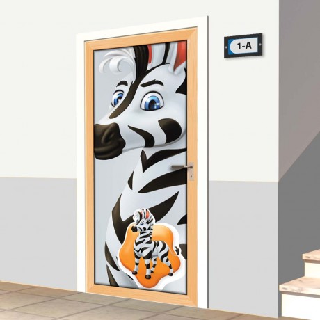Kapı Giydirme - Zebra- K1218