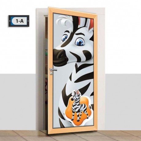 Kapı Giydirme - Zebra- K1218