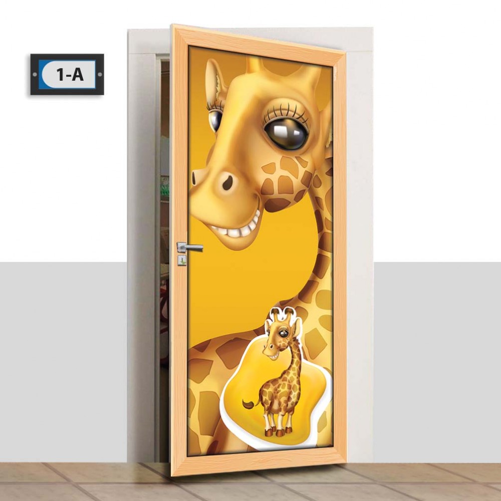 Kapı Giydirme - Zürafa- K1219