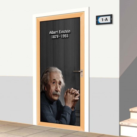 Kapı Giydirme - Albert Einstein - K368