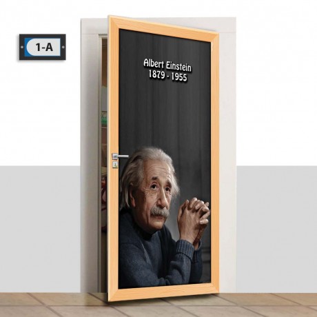 Kapı Giydirme - Albert Einstein - K368