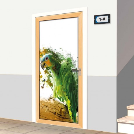 Kapı Giydirme - Papağan - K389