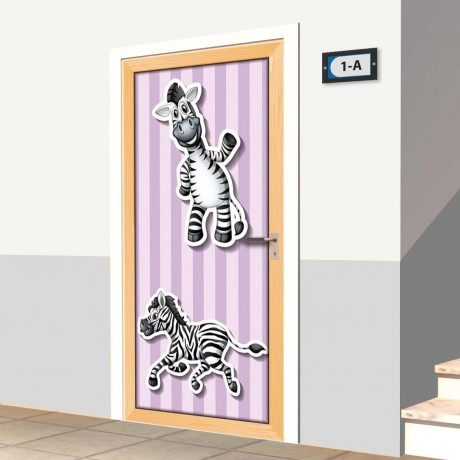 Kapı Giydirme - Zebra - K397