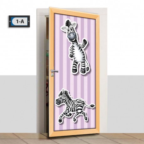 Kapı Giydirme - Zebra - K397
