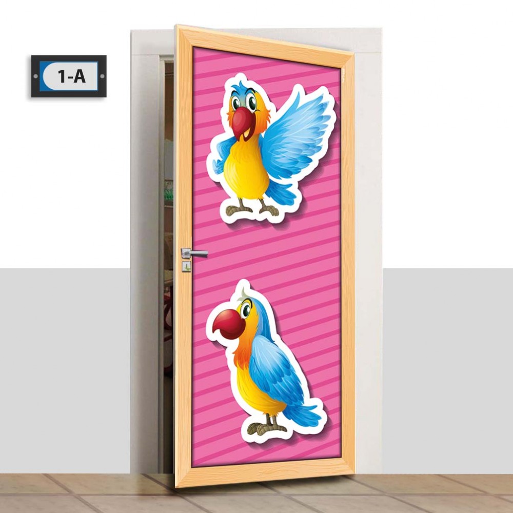 Kapı Giydirme - Papağan - K411