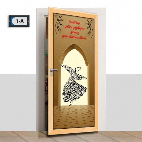 Kapı Giydirme - Dini Kapılar - K434