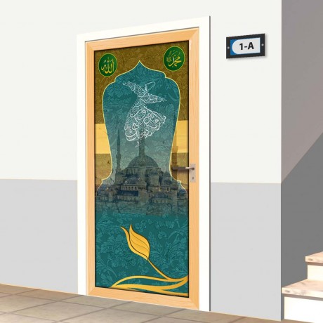 Kapı Giydirme - Dini Kapılar - K664