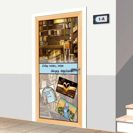 Kapı Giydirme - Kütüphane - K701