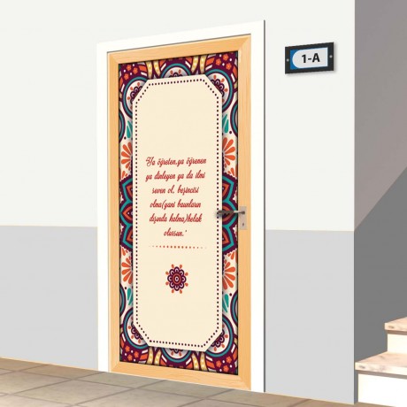 Kapı Giydirme - Dini Kapılar - K761