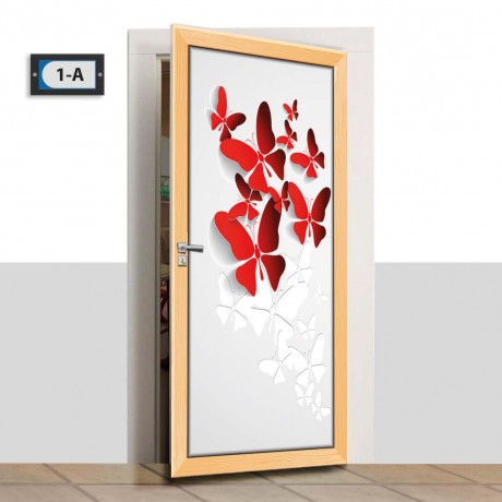 Kapı Giydirme - Kelebekler- K083