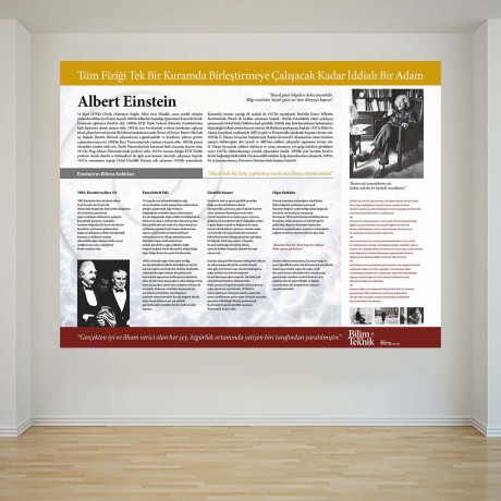 Albert Einstein - Okul Posteri - PO1014