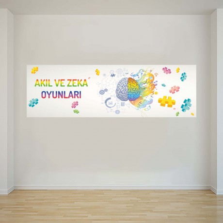 Akıl ve Zeka Oyunları - Okul Posteri - PO1084