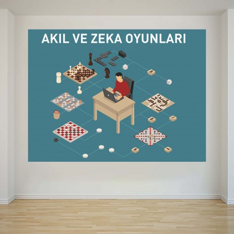 Akıl ve Zeka Oyunları - Okul Posteri - PO1085