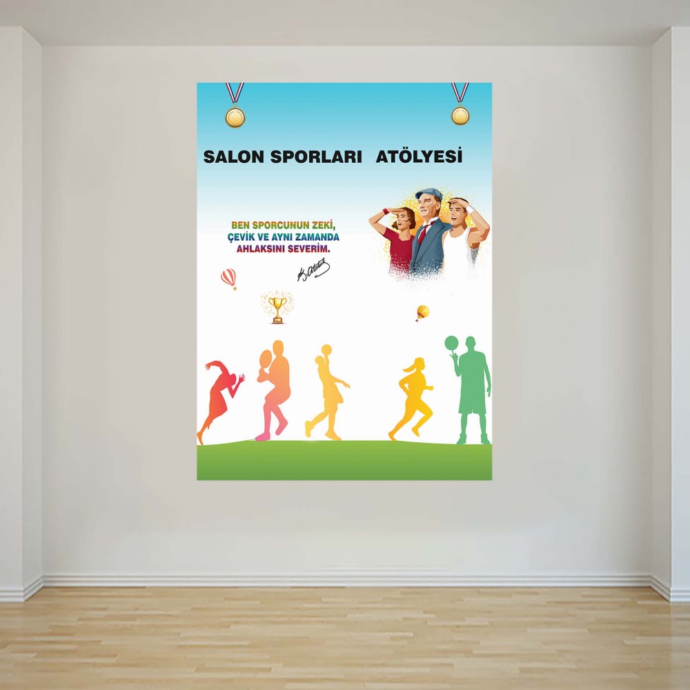 Spor Atölyesi - Okul Posteri - PO1095