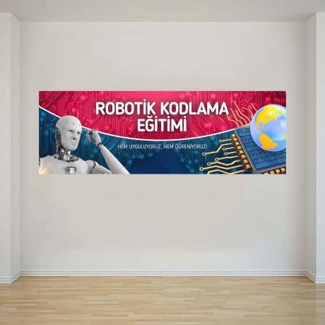 Robotik Kodlama - Okul Posteri - PO1141