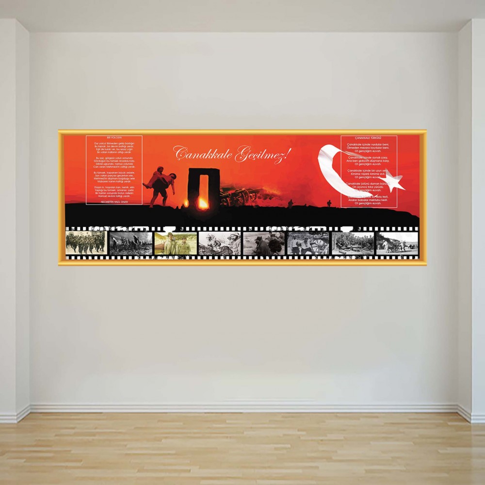 Çanakkale Geçilmez - Okul Posteri - PO1149