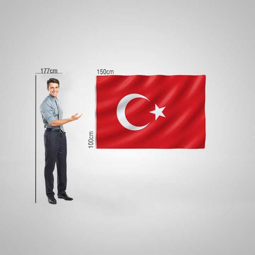 Türk Bayrağı 100 x 150 cm