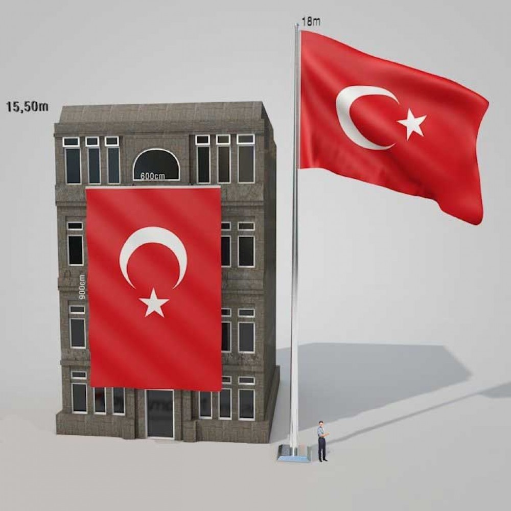 Türk Bayrağı 600x900 cm