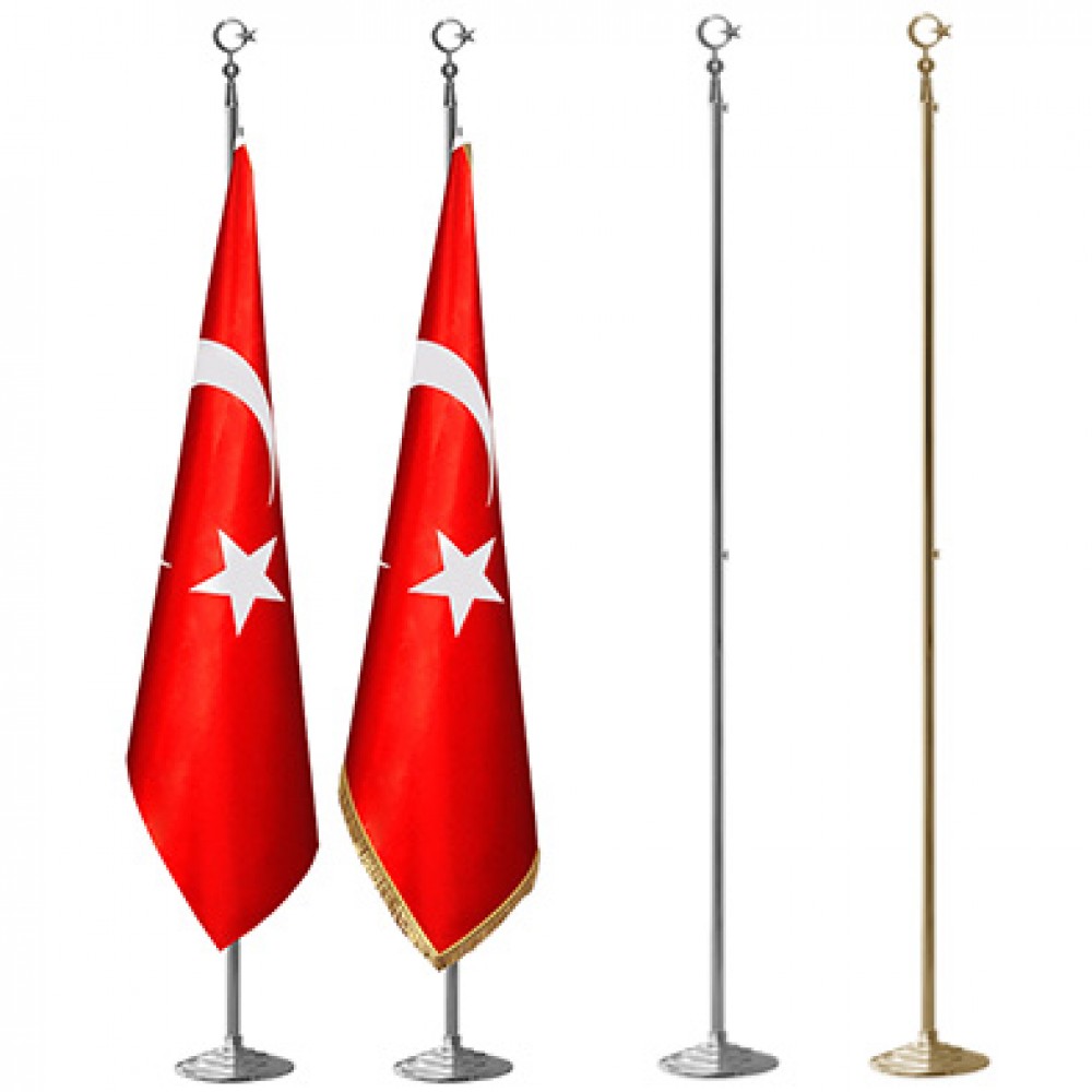 Telalı Makam Türk Bayrağı Seti 100x150