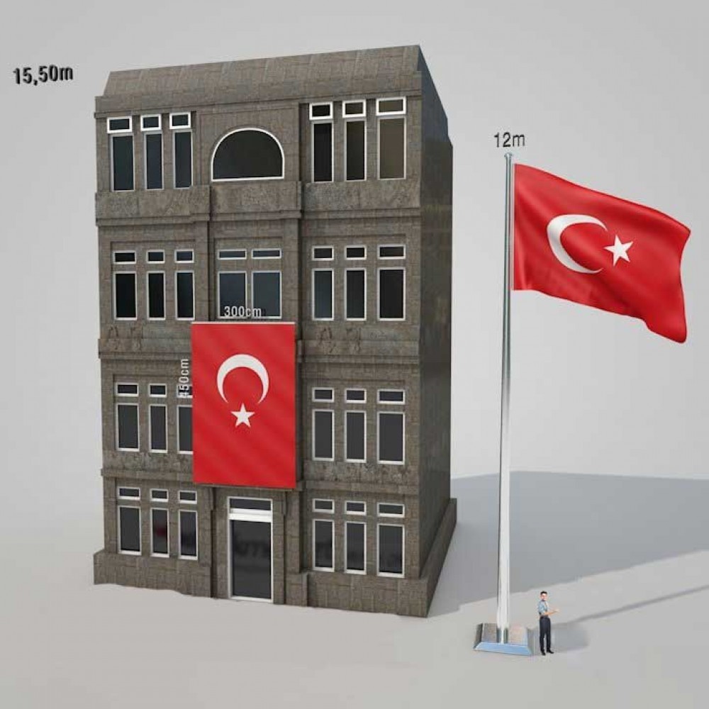 Türk Bayrağı 300 x450 cm