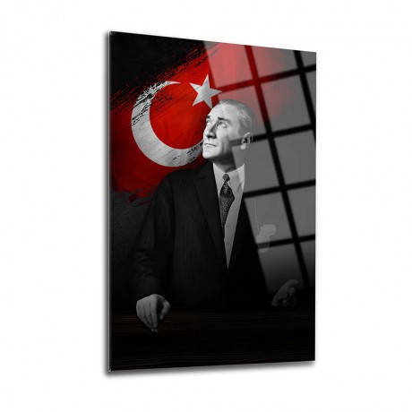 Cam Tablo - Atatürk - 11-1