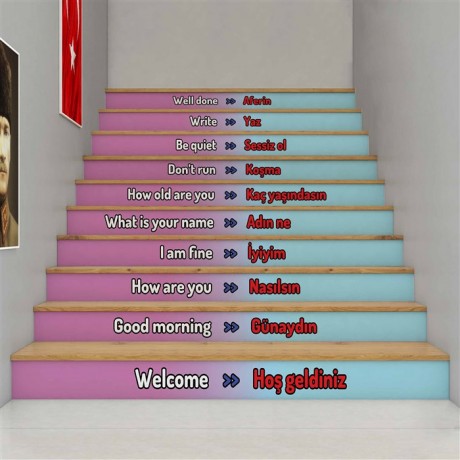 Merdiven Giydirme - İngilizce 3