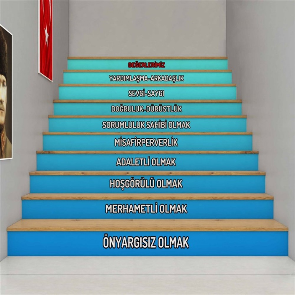 Değerlerimiz - Merdiven Giydirme - MG109