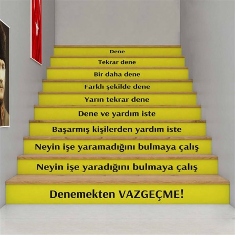 Vazgeçme - Merdiven Giydirme - MG125