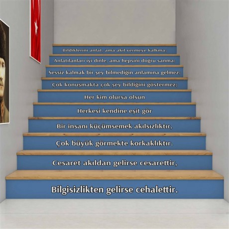 Öğütler - Merdiven Giydirme - MG127