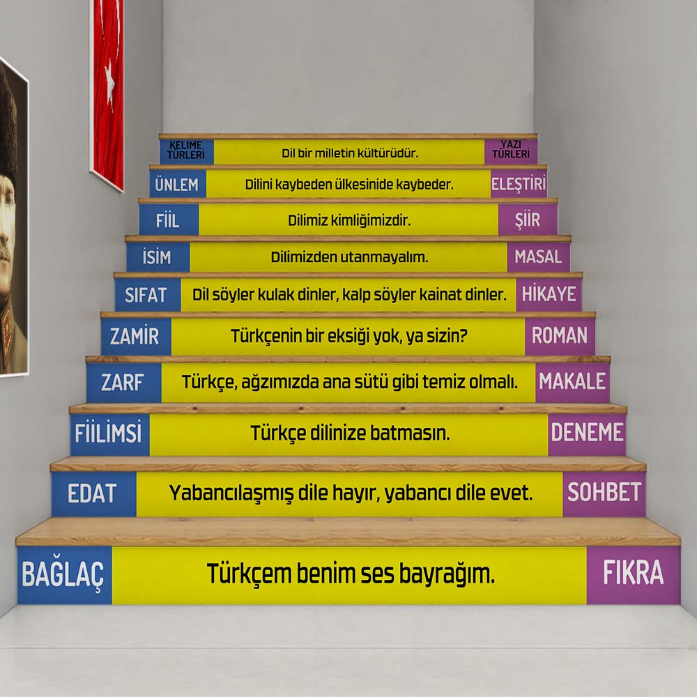 Türkçem - Merdiven Giydirme - MG232