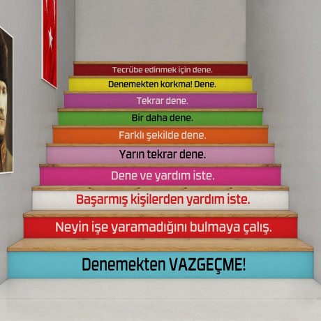 Vazgeçme - Merdiven Giydirme - MG233