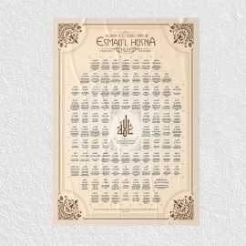 Allah'ın İsimleri Posteri - PO102