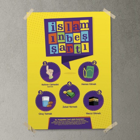 İslamın Şartı Posteri - PO127