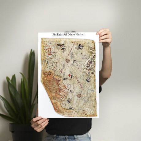 Piri Reis Haritası Posteri - PO143