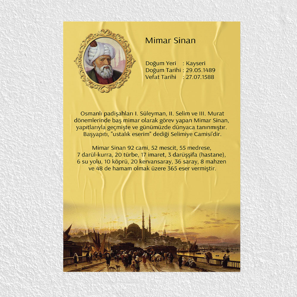 Mimar Sinan Posteri - PO149