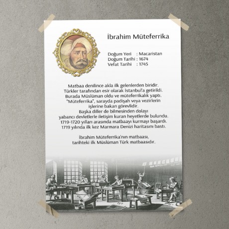 İbrahim Müteferrika Posteri - PO151