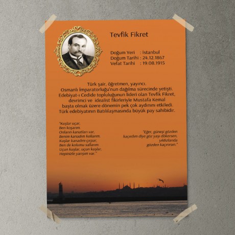 Tevfik Fikret Posteri - PO157