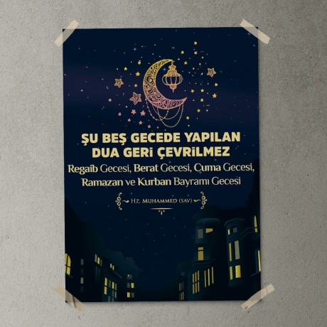 Kandil Geceleri Posteri - 213