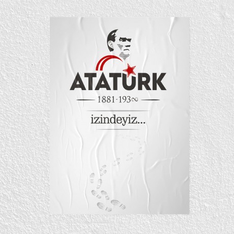 Atam İzindeyiz Posteri - PO216