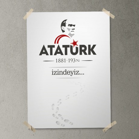 Atam İzindeyiz Posteri - PO216