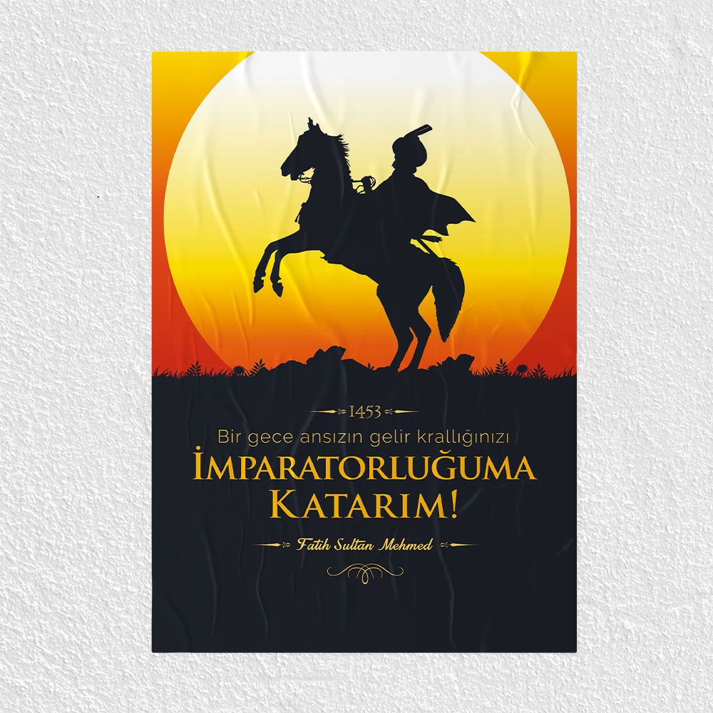 Fatih Sultan Mehmet Posteri - PO219