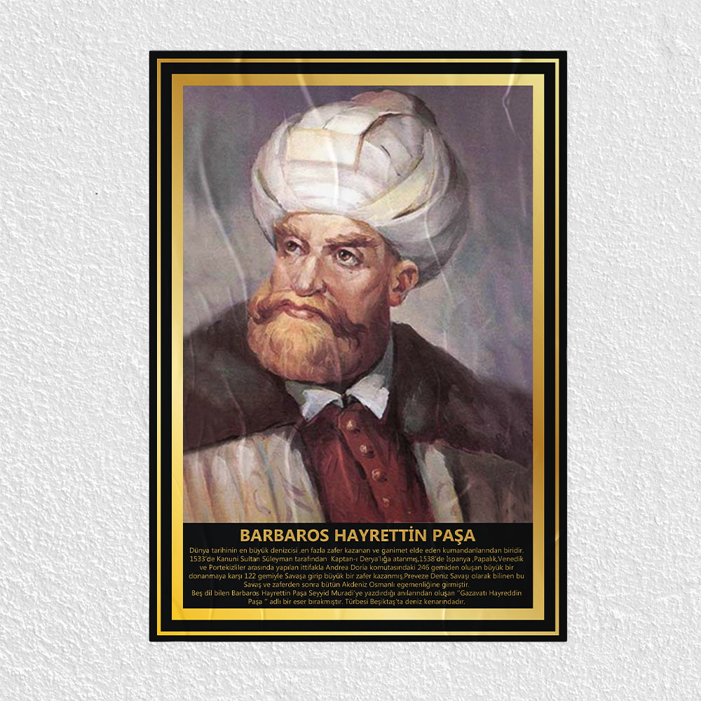 Barbaros Hayrettin Paşa Posteri  - PO248