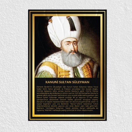 Kanuni Sultan Süleyman Posteri - PO255