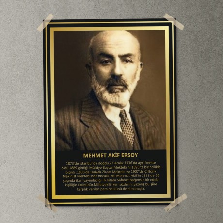 Mehmet Akif Ersoy Posteri - PO257